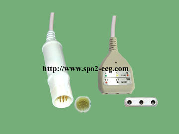 Chine Câble professionnel PM8010 léger PM8014 AHA et CEI de SIEMENS ECG fournisseur
