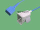 Agrafe de doigt de Datex_Pediatric, câble bleu de 3ft et capteur pin_SAF-F_spo2 de DB9M 9 fournisseur