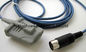 Norme pédiatrique de la CE de câble de la borne 3m du capteur DIN 8 de doigt de Datascope SPO2 fournisseur