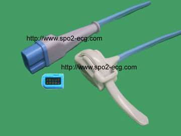 Chine Pin adulte de l'agrafe 10 de doigt du capteur Spo2 de laboratoires spatiaux pour la couleur de bleu gris d'hôpital fournisseur