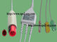 Câble patient réutilisable de Bionet BM3 Ecg autour de la borne 8 norme de la CE de 3,6 mètres fournisseur