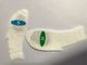 Taille non-tissée du masque d'oeil de Phototherapy de tissu 30-38cm pour le bébé nouveau-né fournisseur