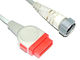 L'adaptateur de transducteur de GE Marqutte câble le matériel de Pin TPU du rectangle 11 fournisseur